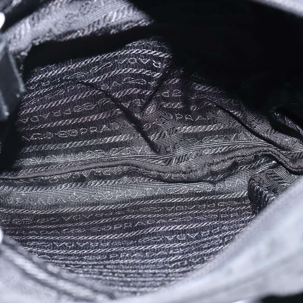 Prada Front Pocket Messenger Bag Black Good condition - Box View