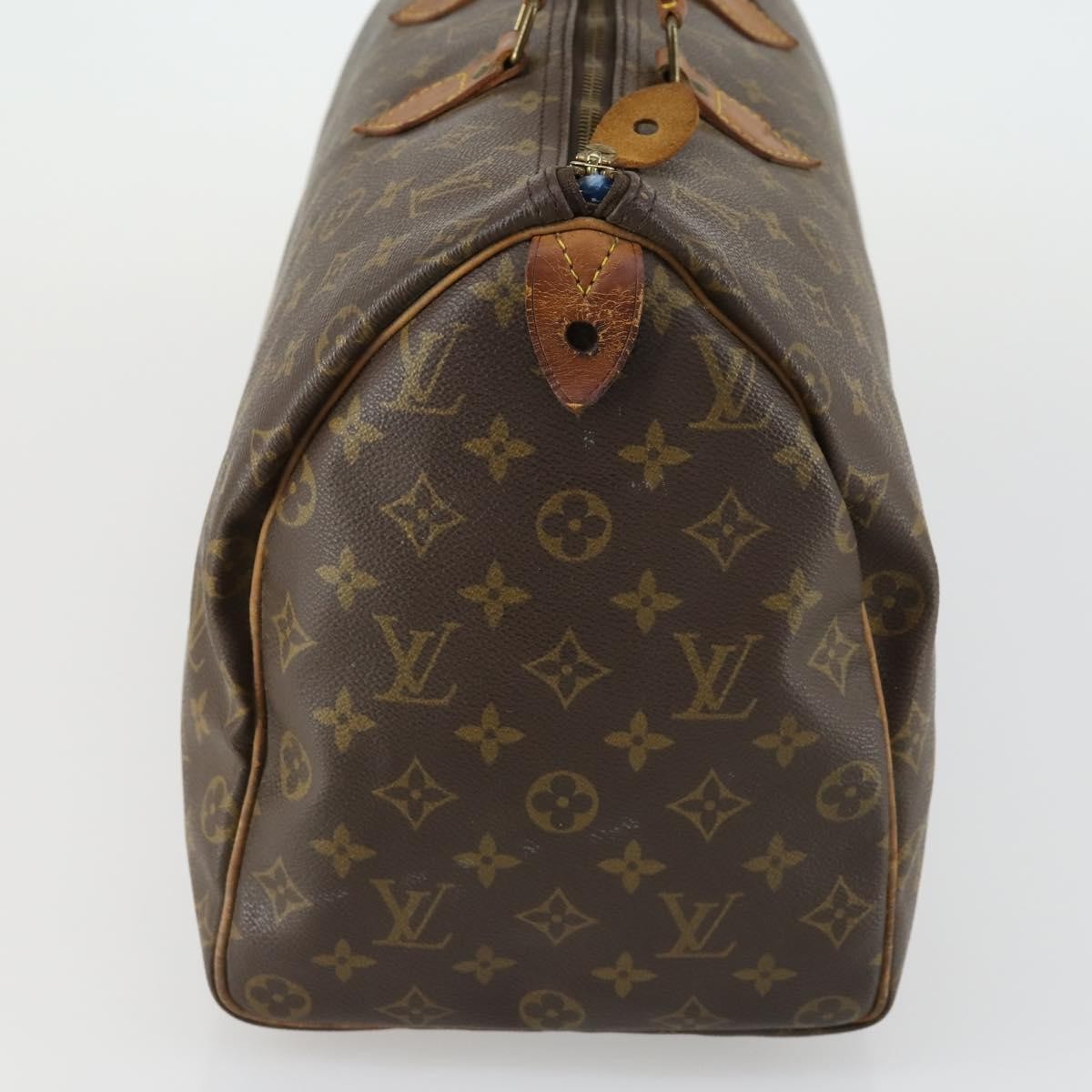 Louis Vuitton Speedy Handbag Brown Canvas Fair condition - Inside View