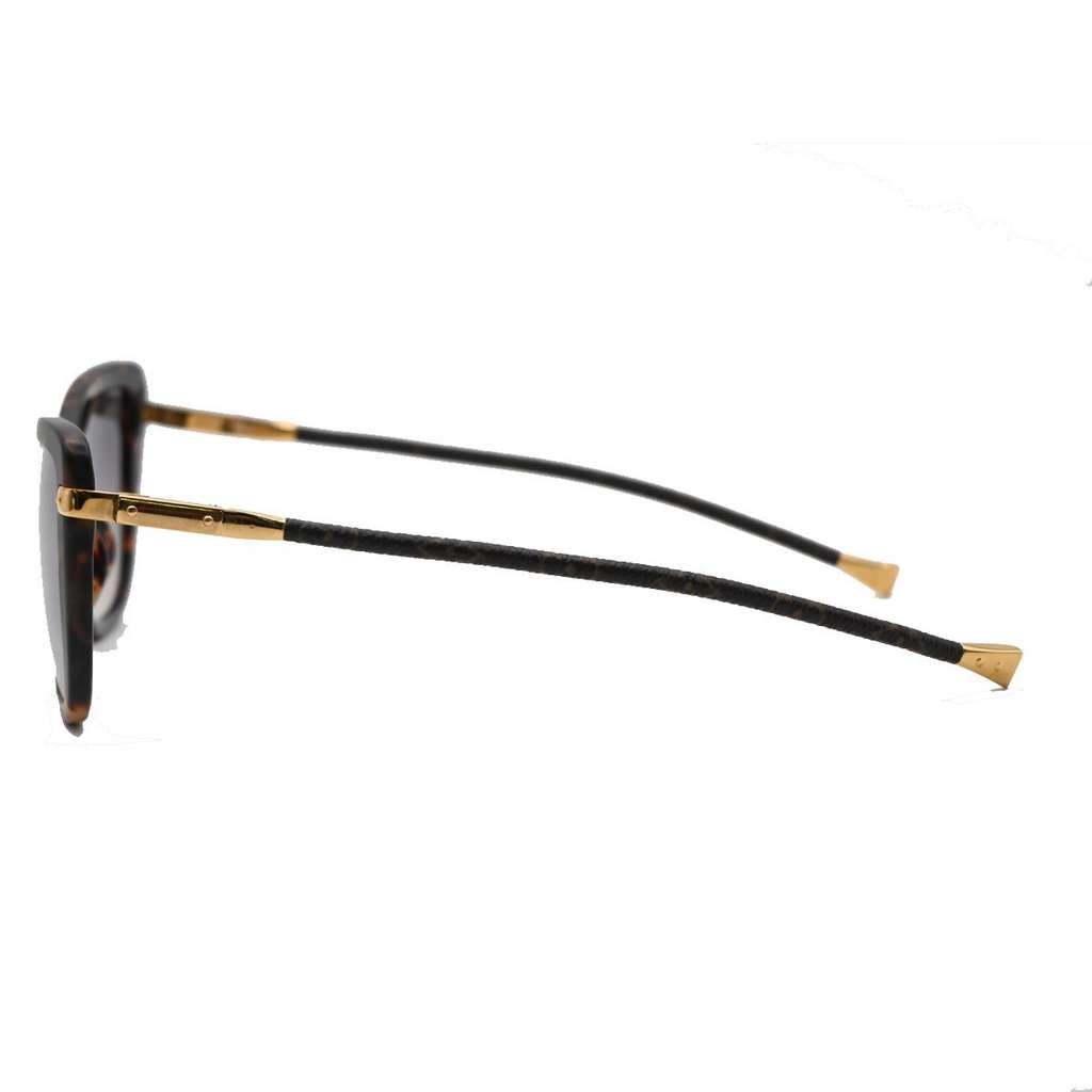 Louis Vuitton Charlotte Sunglasses Brown Plastic Good condition - Inside View