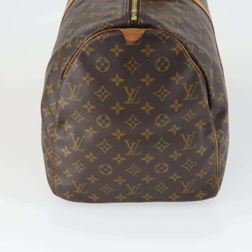 Louis Vuitton Keepall Bag Brown Canvas Good condition - Model View