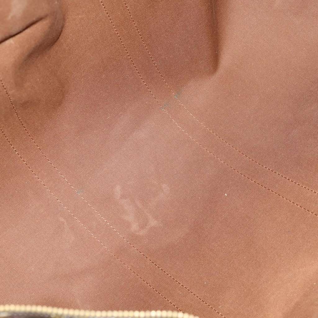 Louis Vuitton Keepall Bag Brown Canvas Good condition - Box View