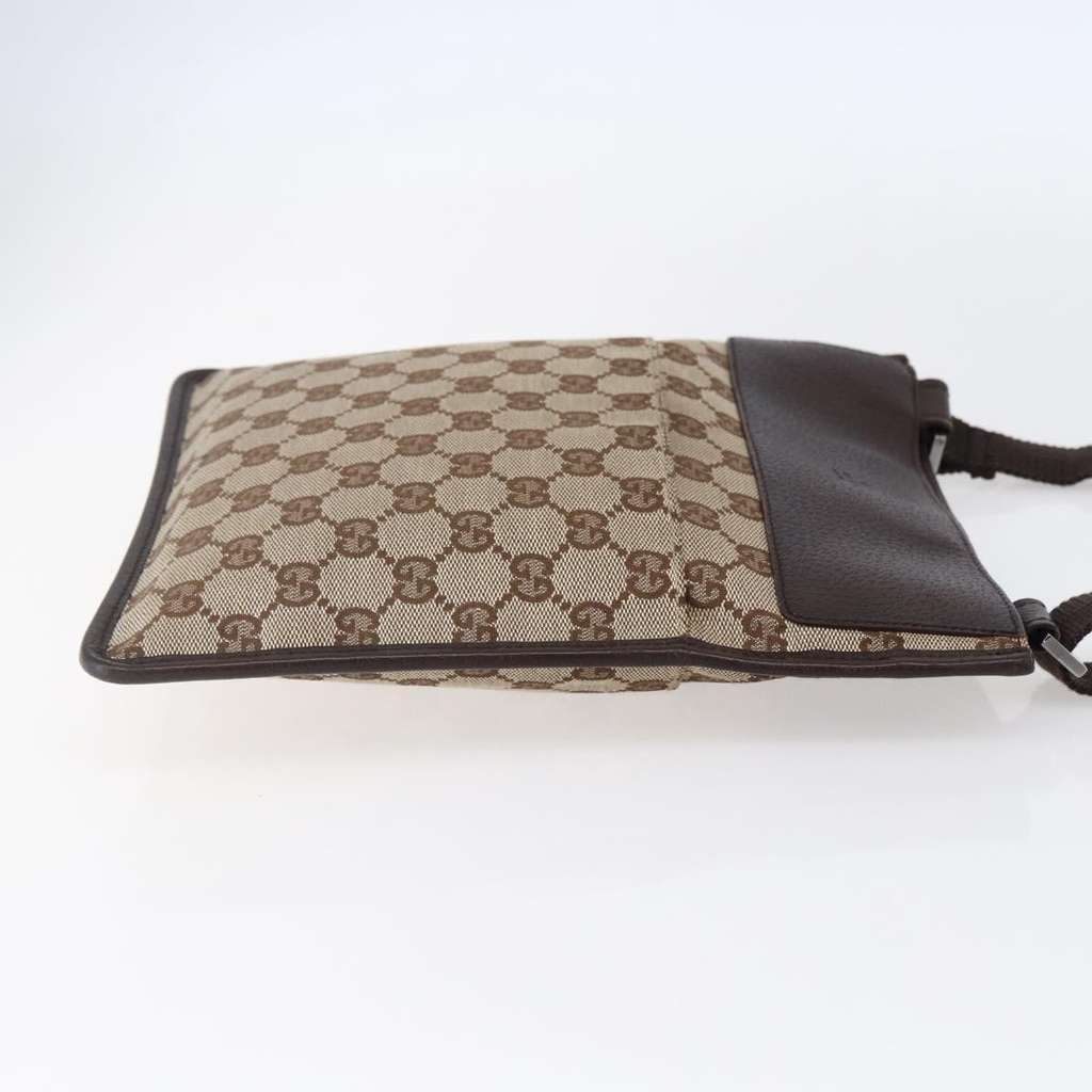 Gucci Front Pocket Messenger Beige Canvas Good condition - Inside View