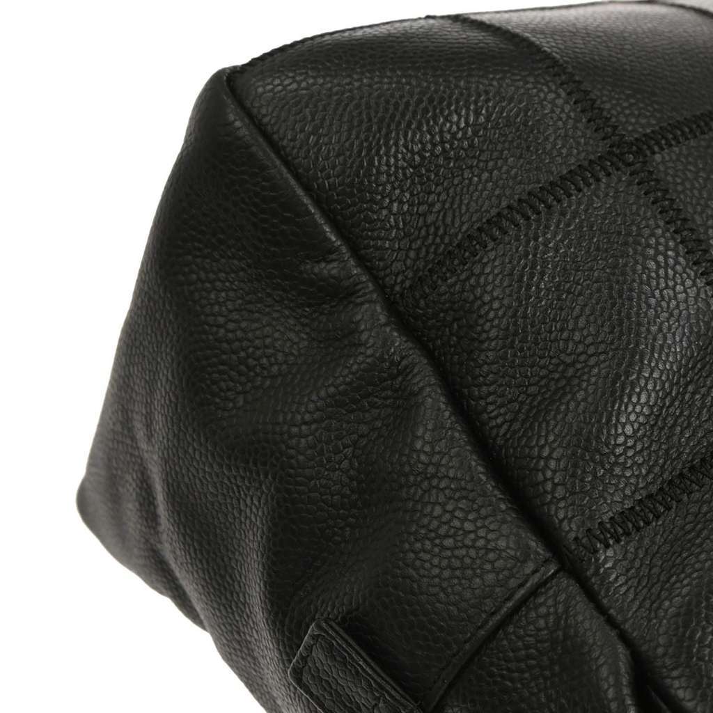 Chanel Square Stitch Top Handle Bag Black Leather Good condition - Box View