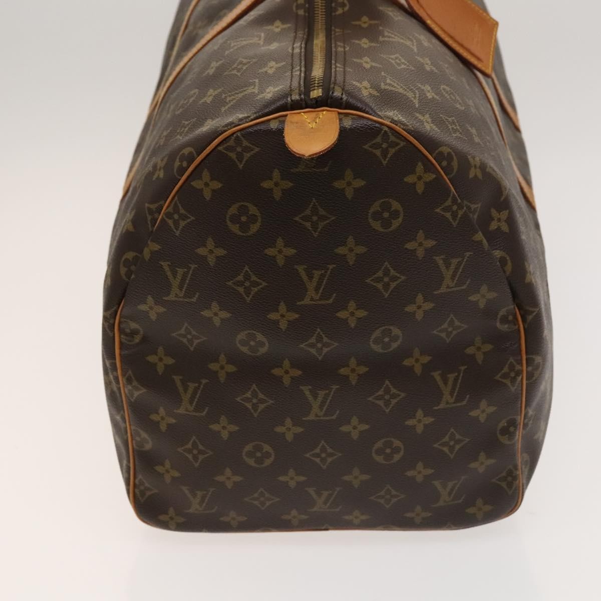 Louis Vuitton Keepall Bag Brown Canvas Good condition - Model View
