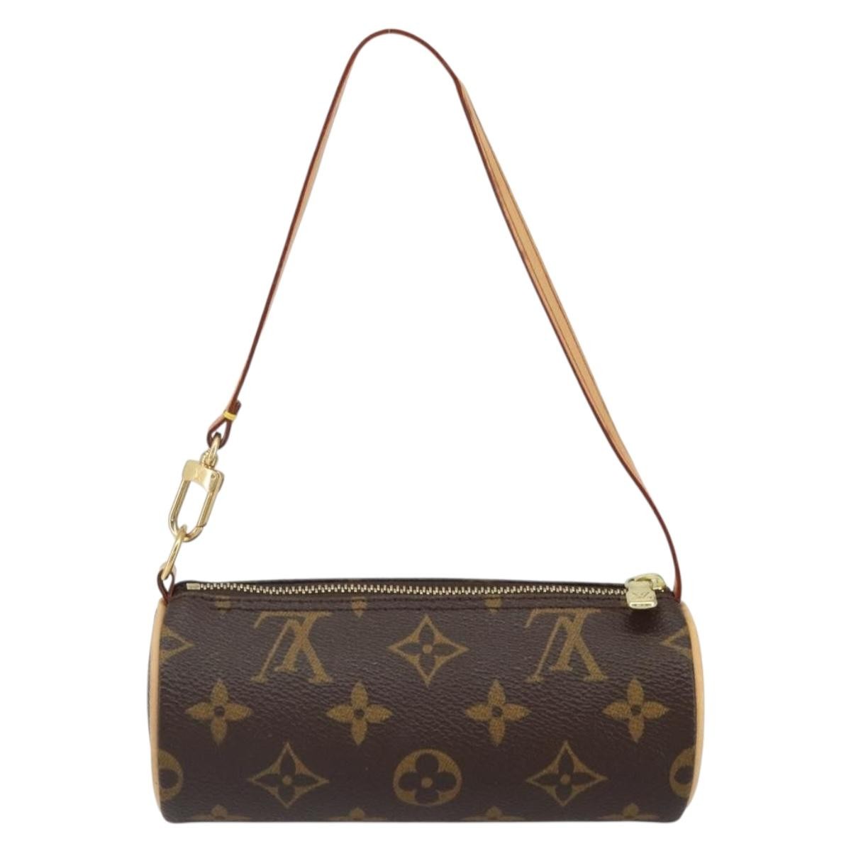 Louis Vuitton Papillon Pochette Brown Canvas Good condition - Back View