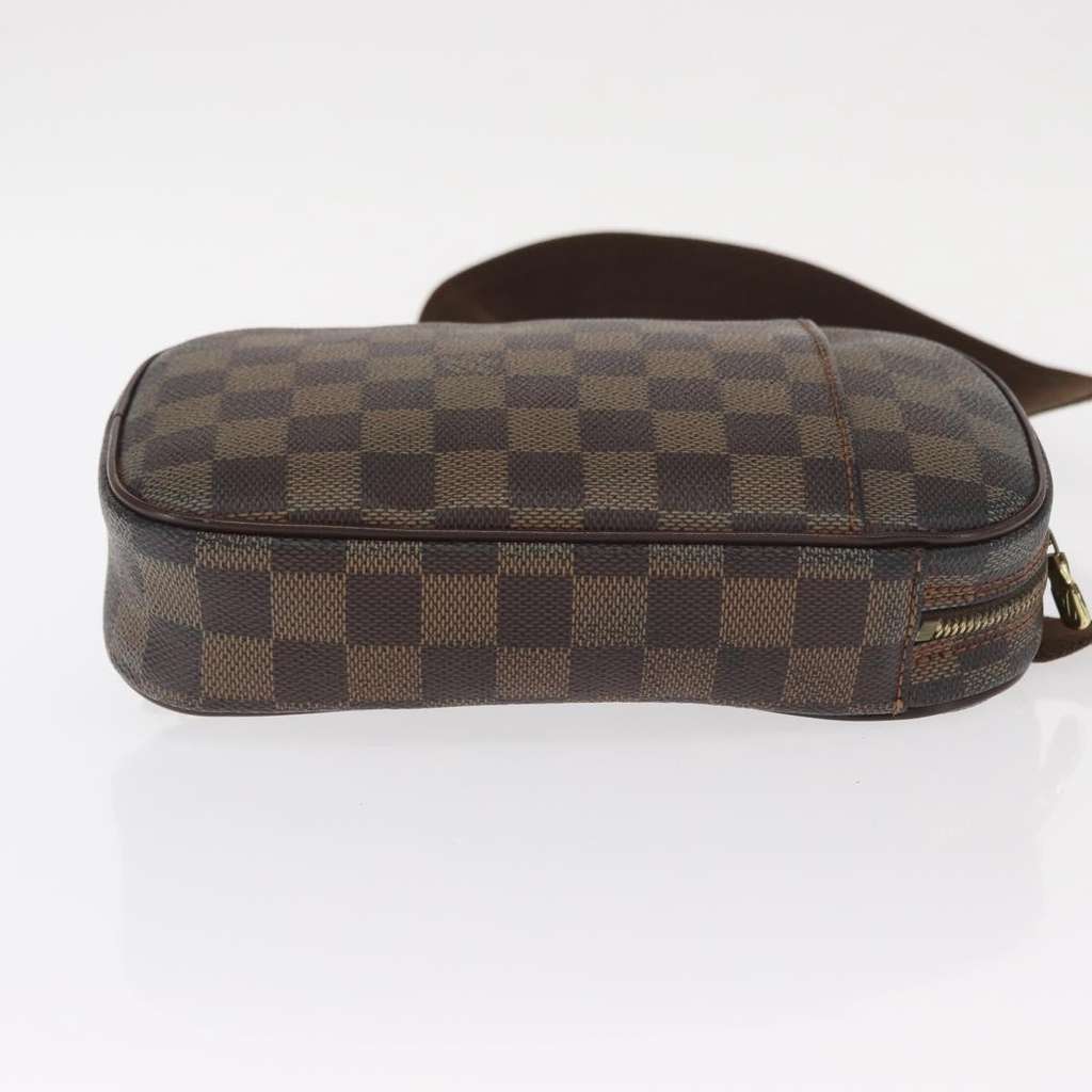 Louis Vuitton Pochette Gange Brown Canvas Good condition - Inside View