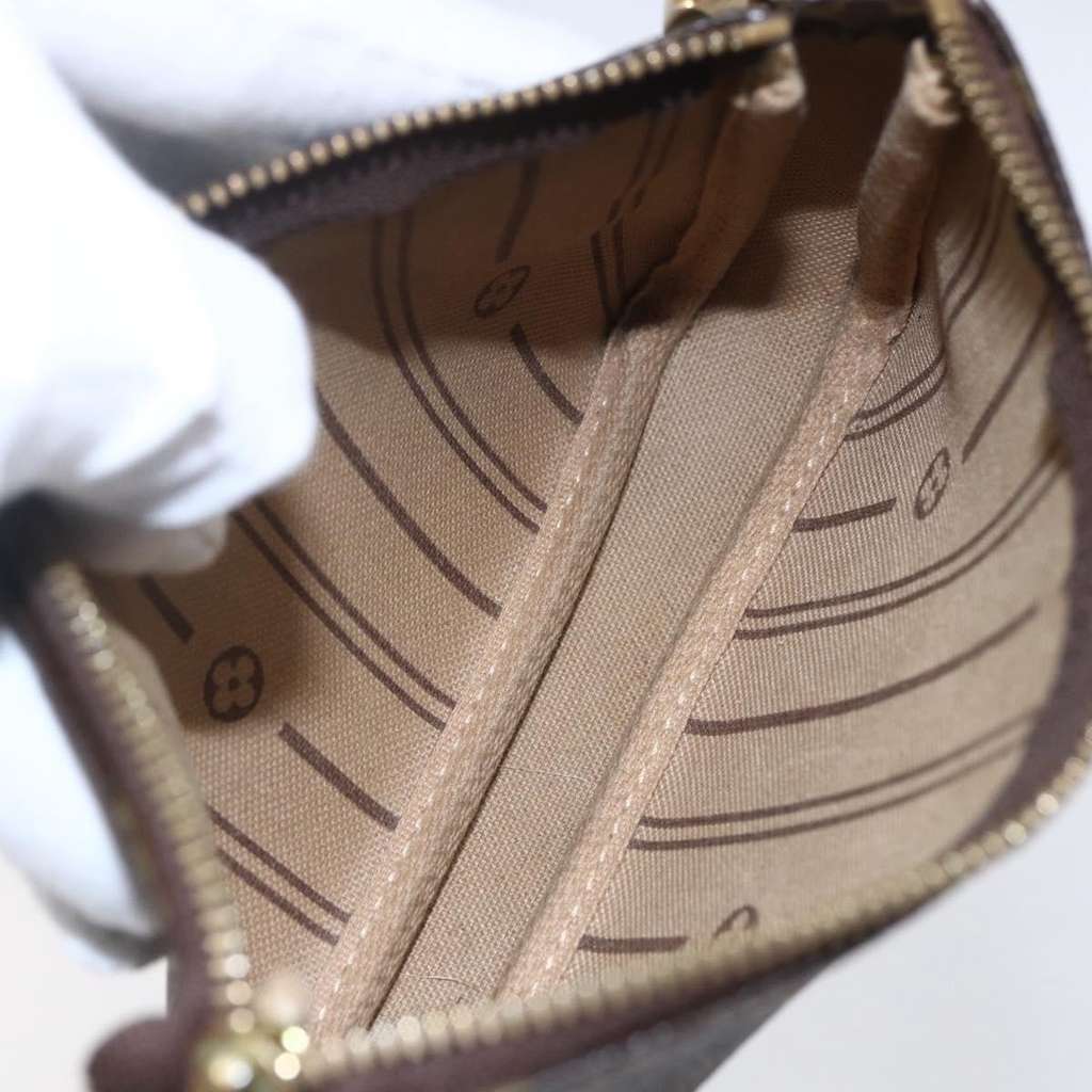 Louis Vuitton Pochette Accessoires Brown Canvas Good condition - Box View