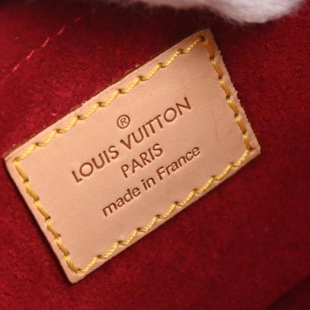 Louis Vuitton Croissant Handbag Brown Canvas Good condition - Model View