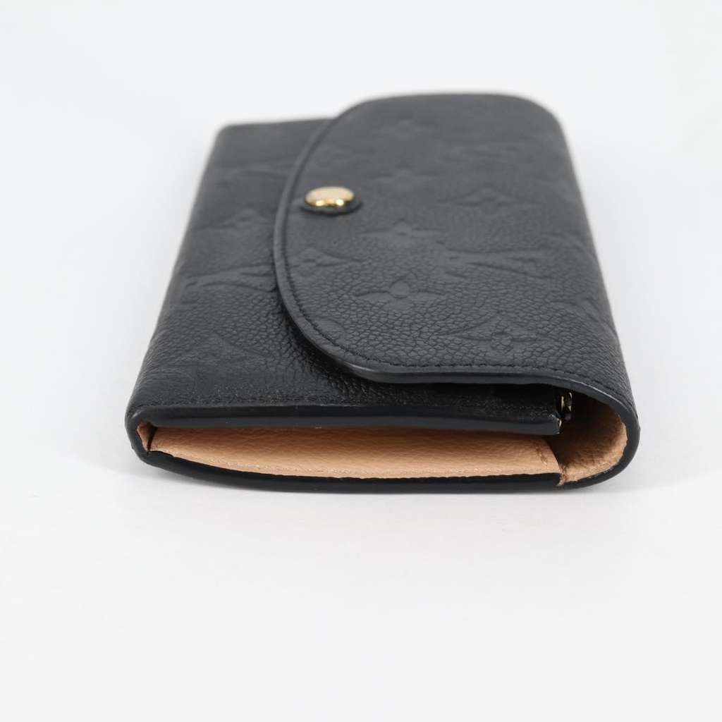 Louis Vuitton Portefeuille Sarah Wallet Black Leather Good condition - Model View