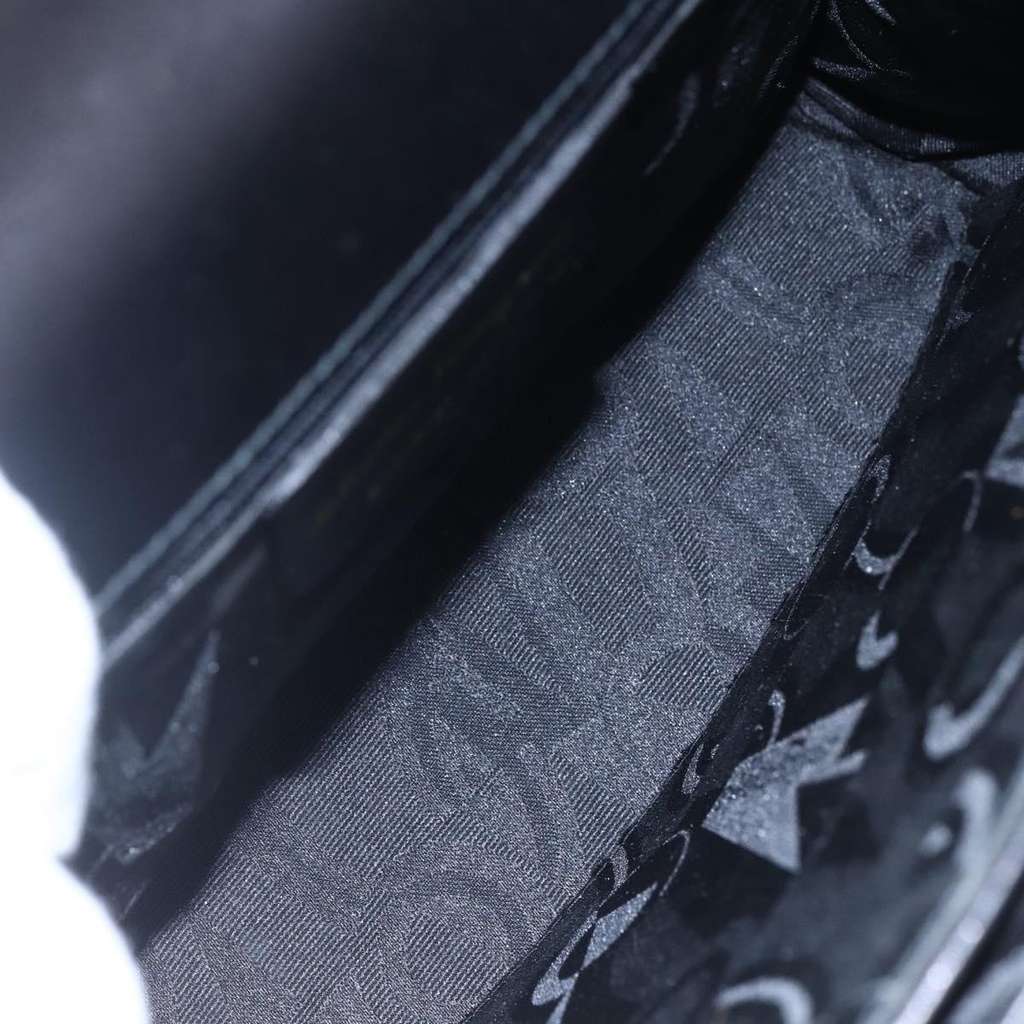 Salvatore Ferragamo Gancini handbag Black Leather Good condition - Box View