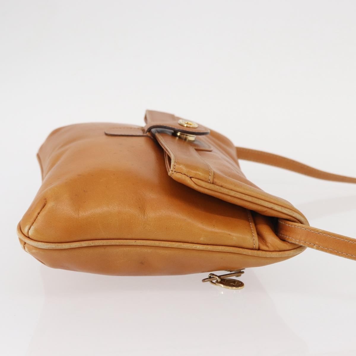 Celine Vintage Shoulder Bag Brown Leather Good condition - Inside View