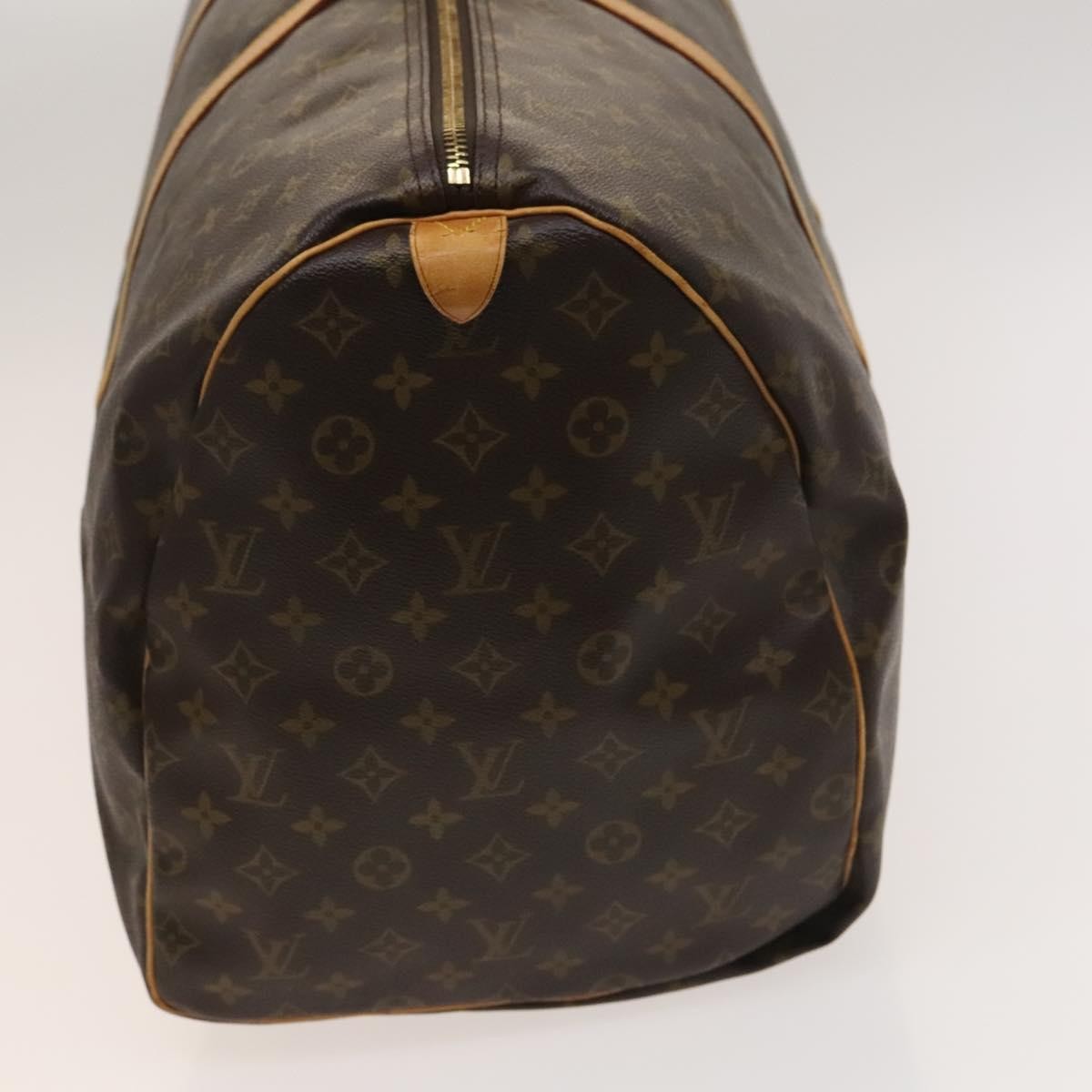 Louis Vuitton Keepall Bag Brown Canvas Fair condition - Inside View
