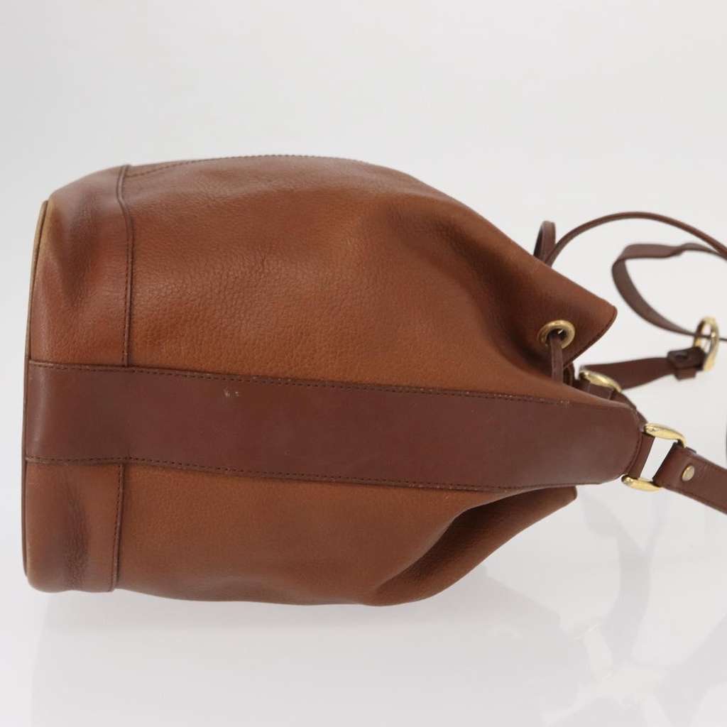 Burberry Vintage Shoulder Bag Brown Leather Fair condition - Inside View