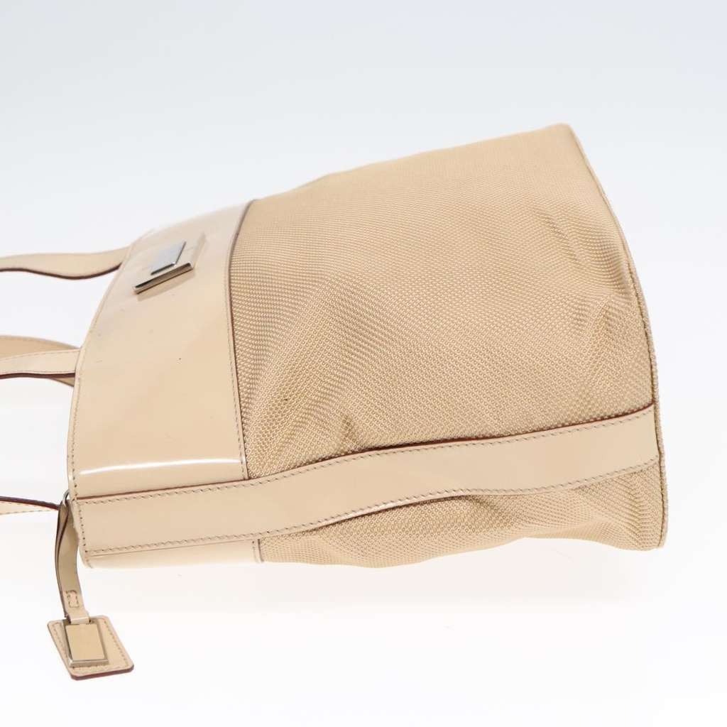 Celine Bucket Bag Beige Canvas Good condition - Model View