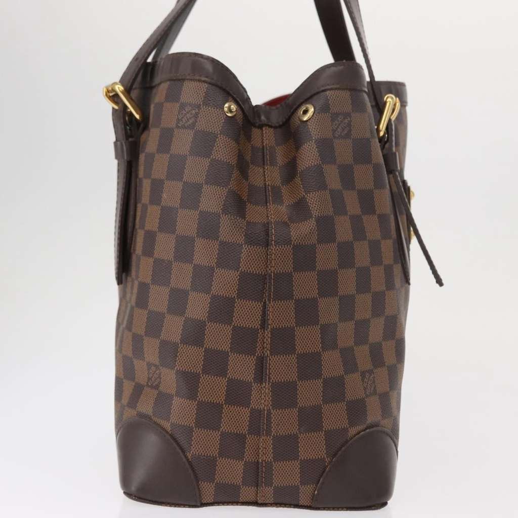 Louis Vuitton Hampstead Handbag Brown Canvas Good condition - Model View