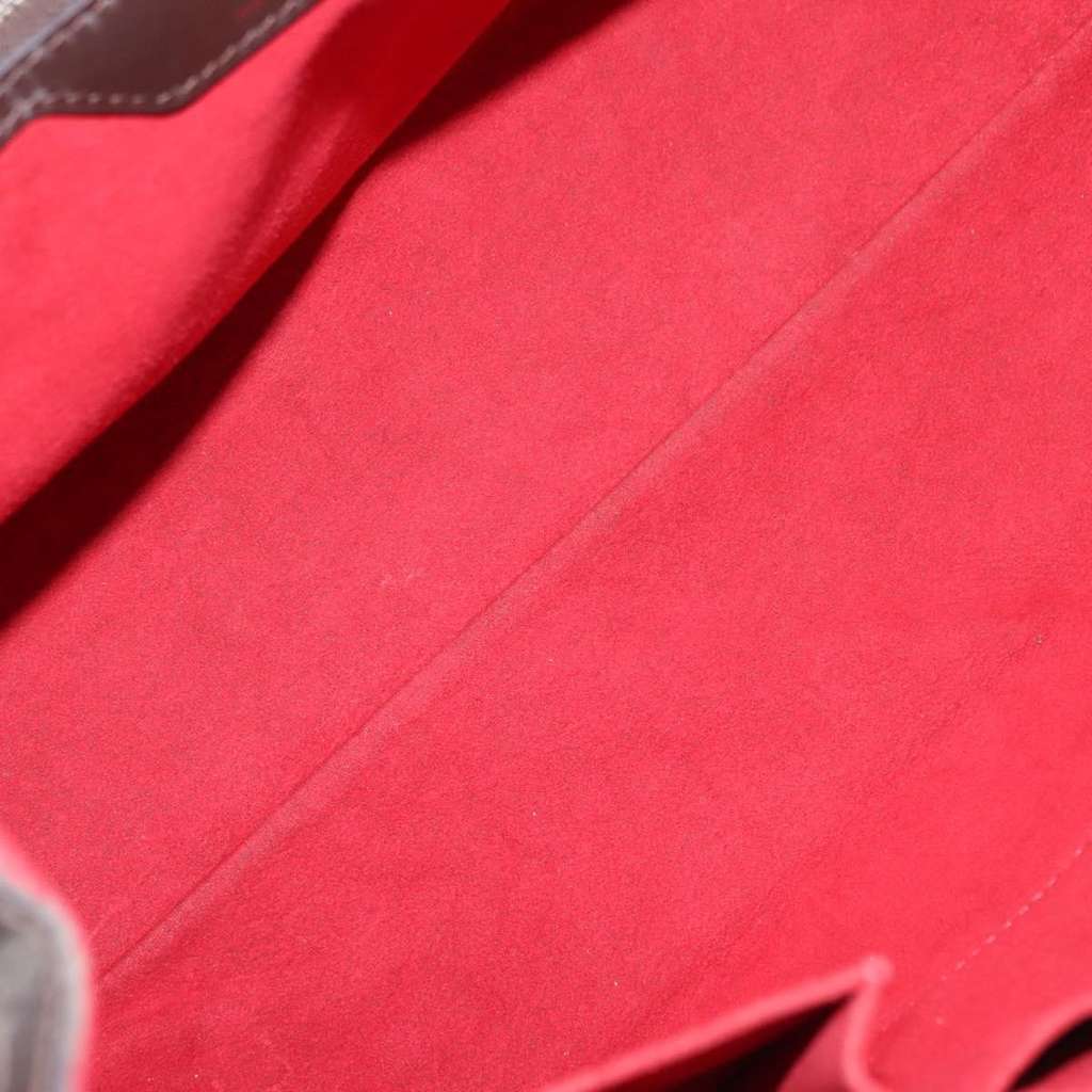 Louis Vuitton Hampstead Handbag Brown Canvas Good condition - Box View