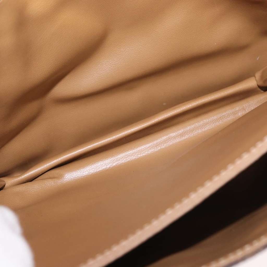 Celine Vintage Macadam Shoulder Bag Brown Canvas Good condition - Box View