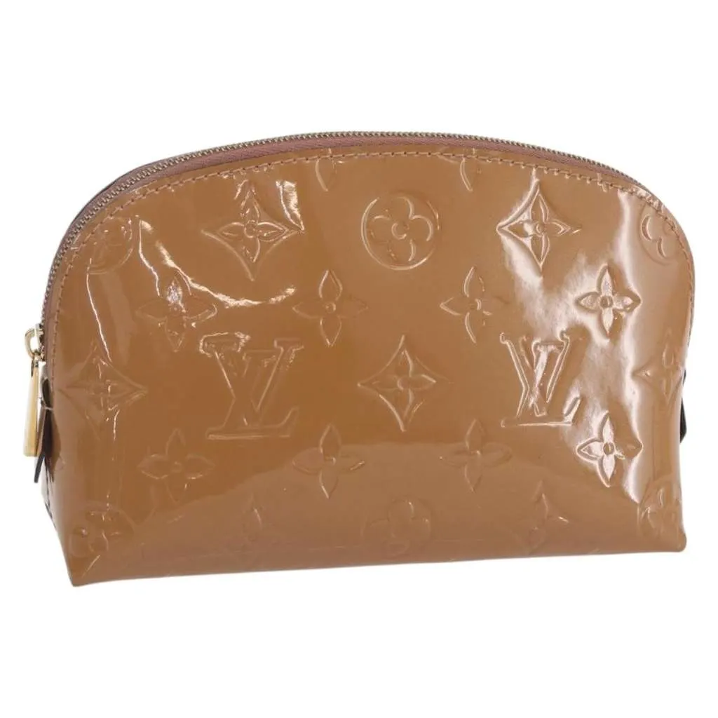 Louis Vuitton Cosmetic Pouch Brown Good - Front View