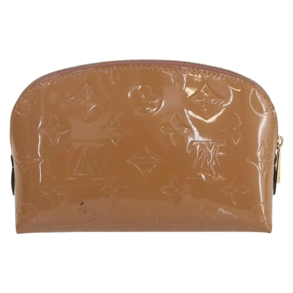 Louis Vuitton Cosmetic Pouch Brown Good - Back View