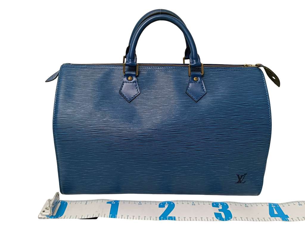 Louis Vuitton Speedy P9 Bandouliere Pochette Black Leather Never worn - Back View