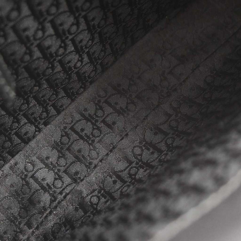 Christian Dior Vintage Street Chic Columbus Shoulder Bag Black Canvas Good condition - Inside View