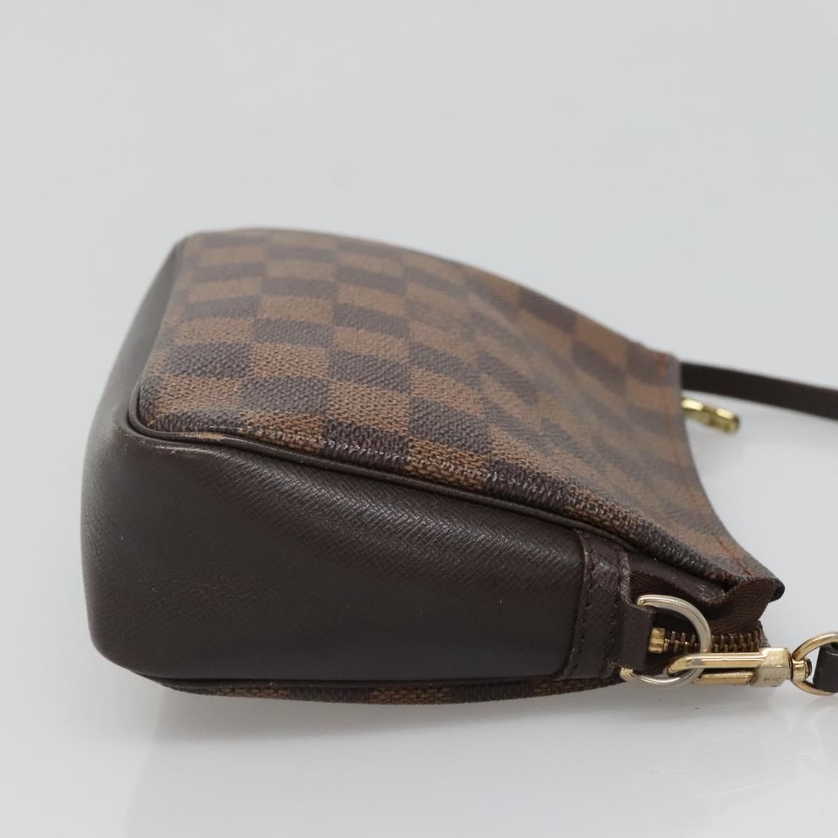 Louis Vuitton Trousse Make Up Bag Brown Canvas Good condition - Model View