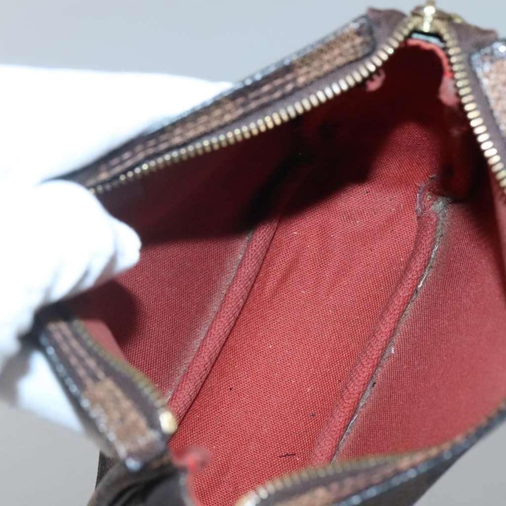 Louis Vuitton Trousse Make Up Bag Brown Canvas Good condition - Box View