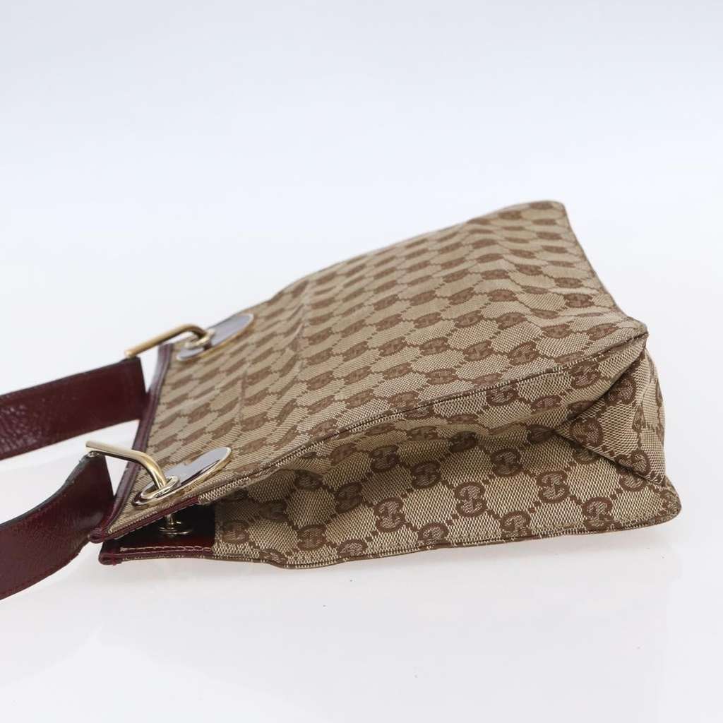 Gucci Eclipse Messenger Beige Canvas Good condition - Inside View