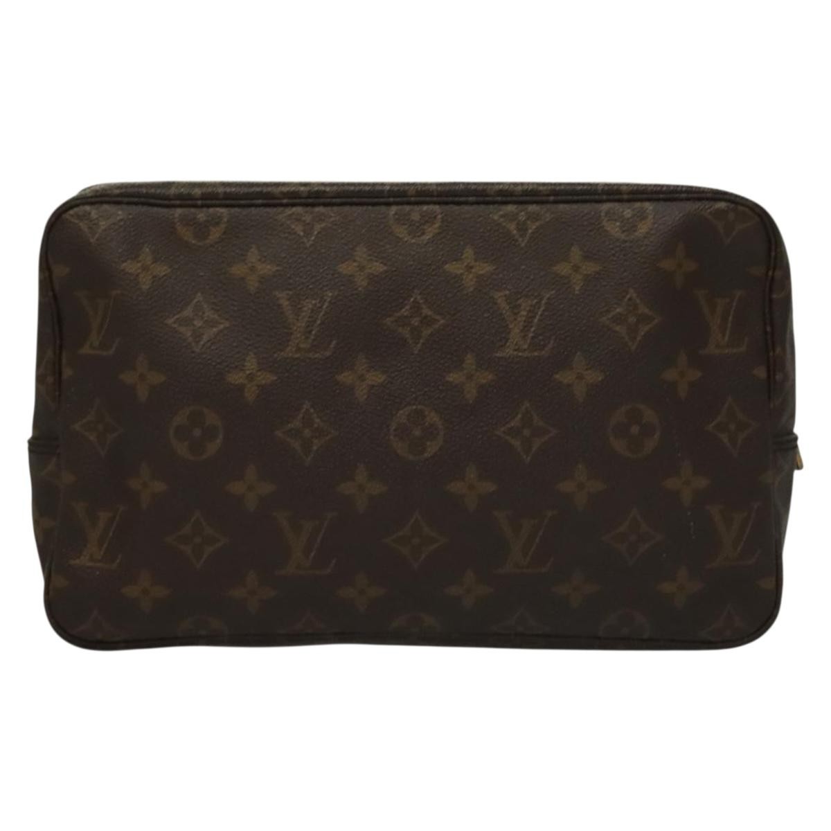 Louis Vuitton Trousse Toilette Brown Canvas Good condition - Back View