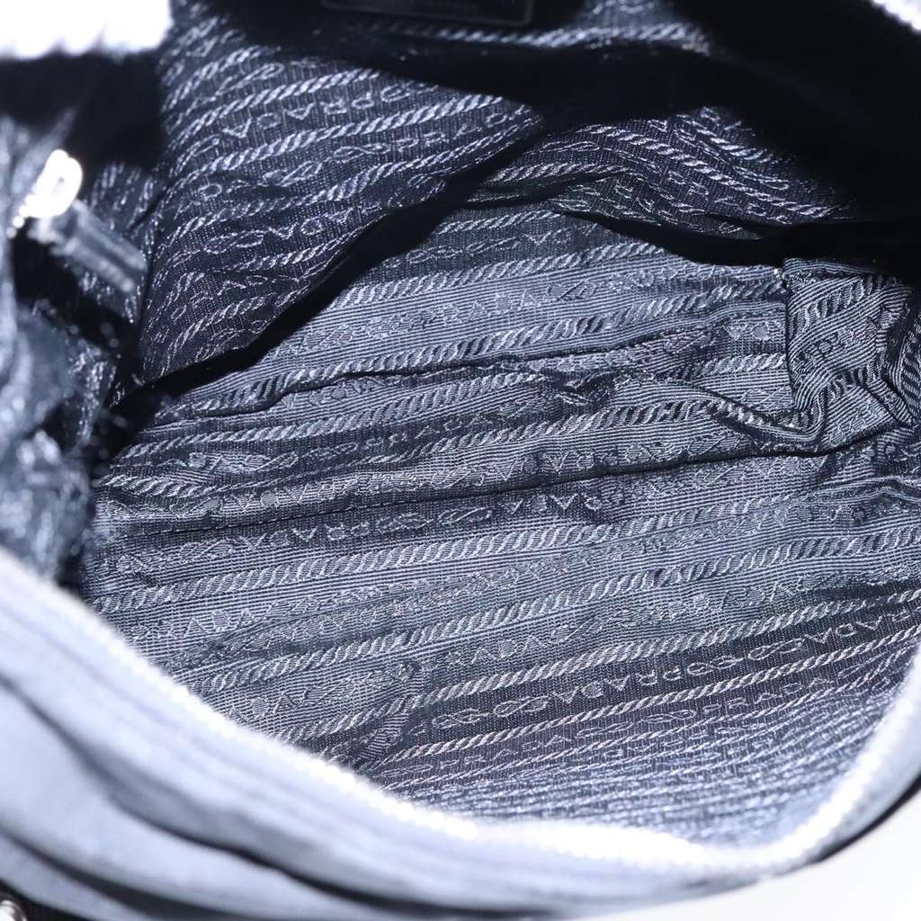 Prada Zip Messenger Bag Black Good condition - Box View