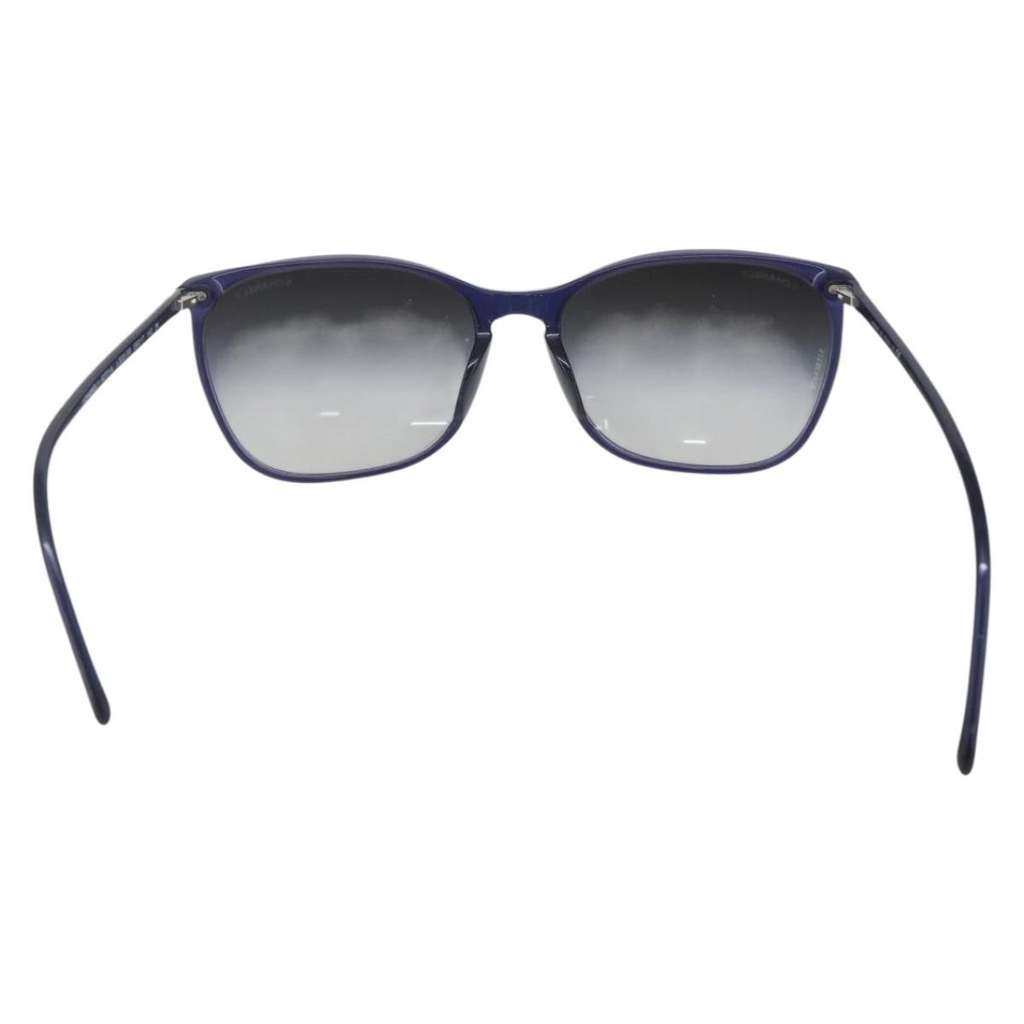 Chanel Logo CC Sunglasses Navy Plastic Good condition - Back View