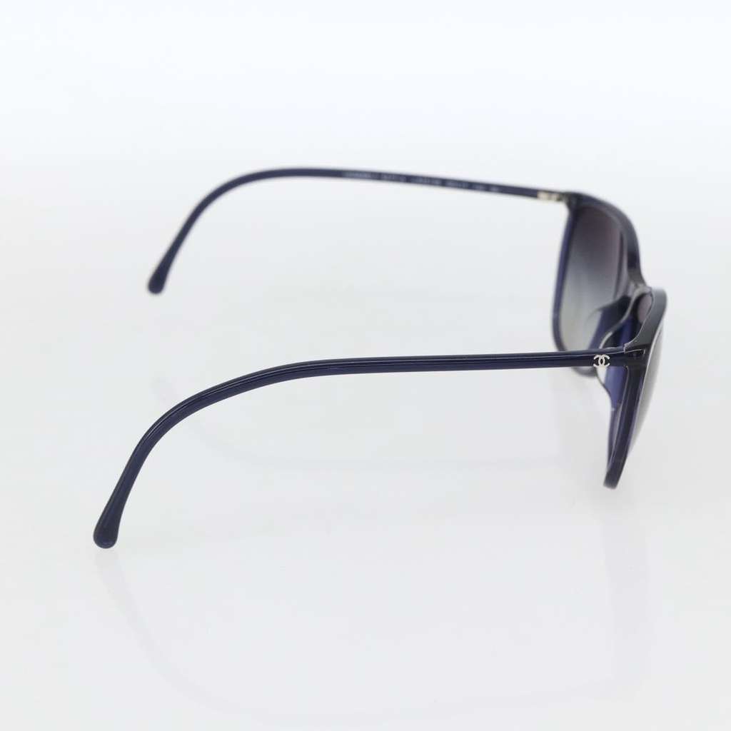 Chanel Logo CC Sunglasses Navy Plastic Good condition - Inside View