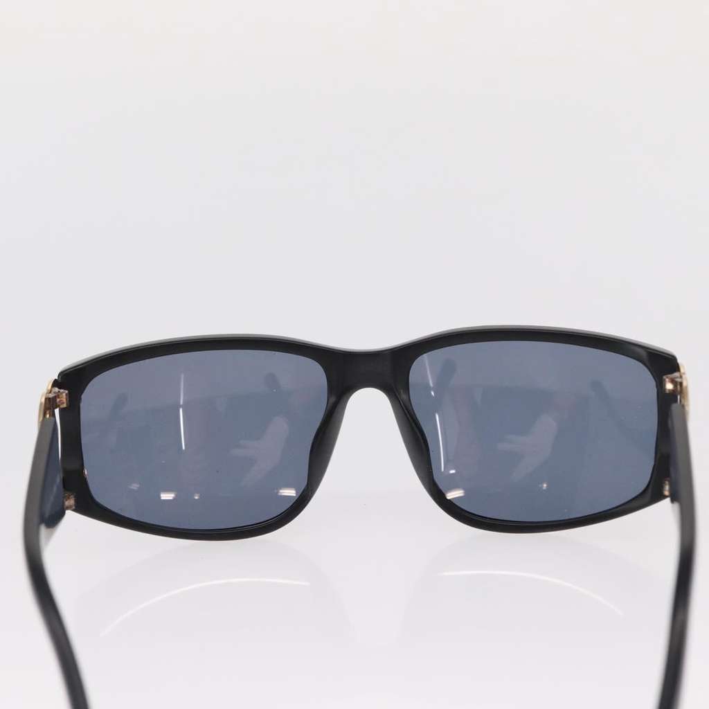 Chanel Logo CC Sunglasses Black Plastic Good condition - Back View