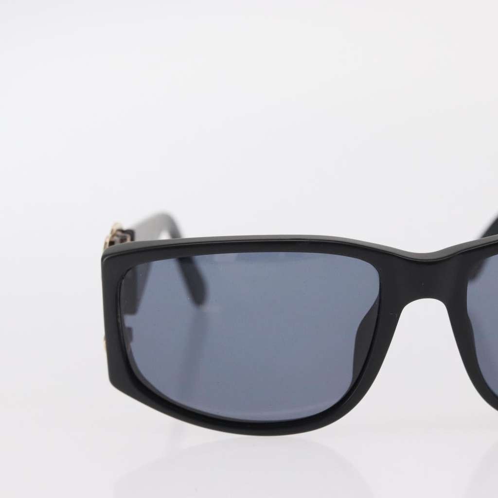 Chanel Logo CC Sunglasses Black Plastic Good condition - Inside View