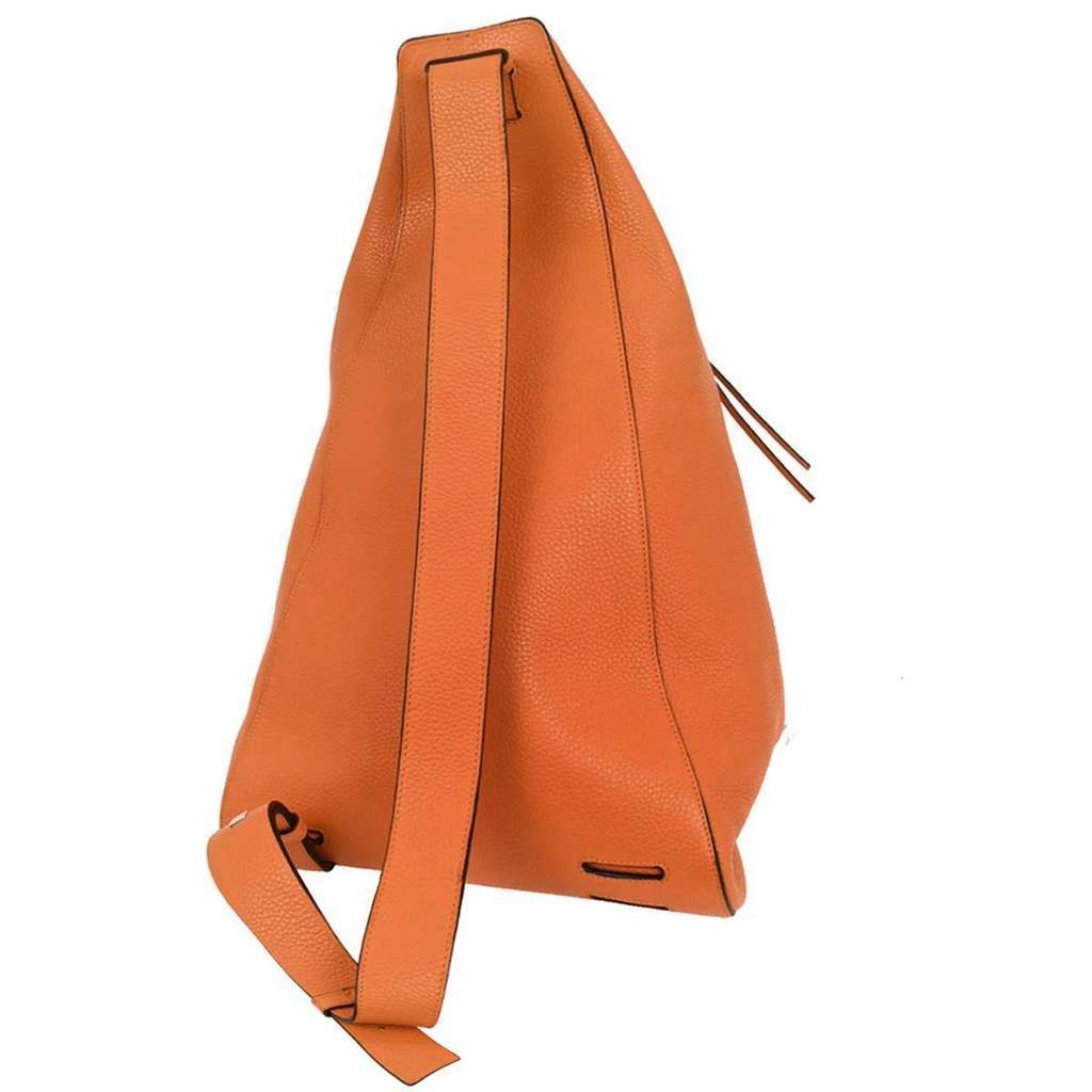 Loewe Anton Sling Bag Orange Leather Good condition - Back View