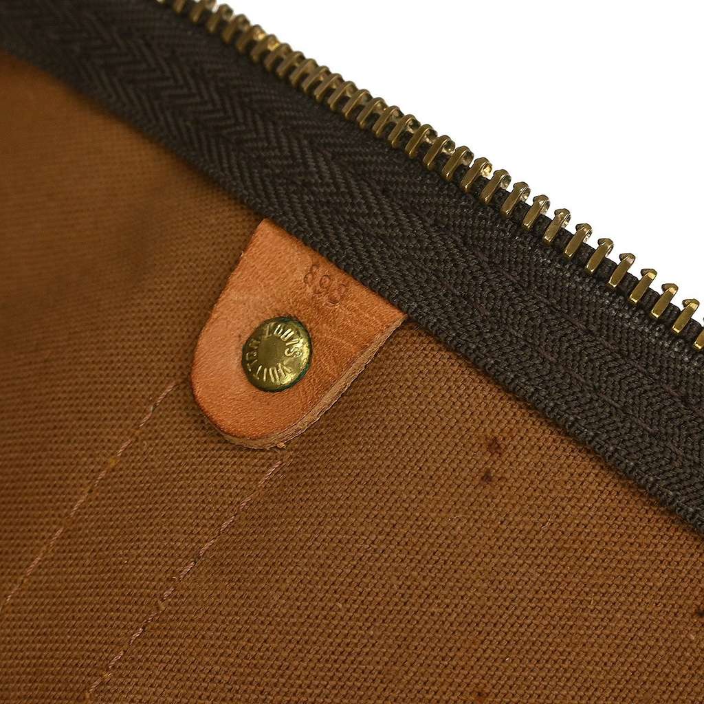 Louis Vuitton Keepall Bag Brown Canvas Good condition - Box View