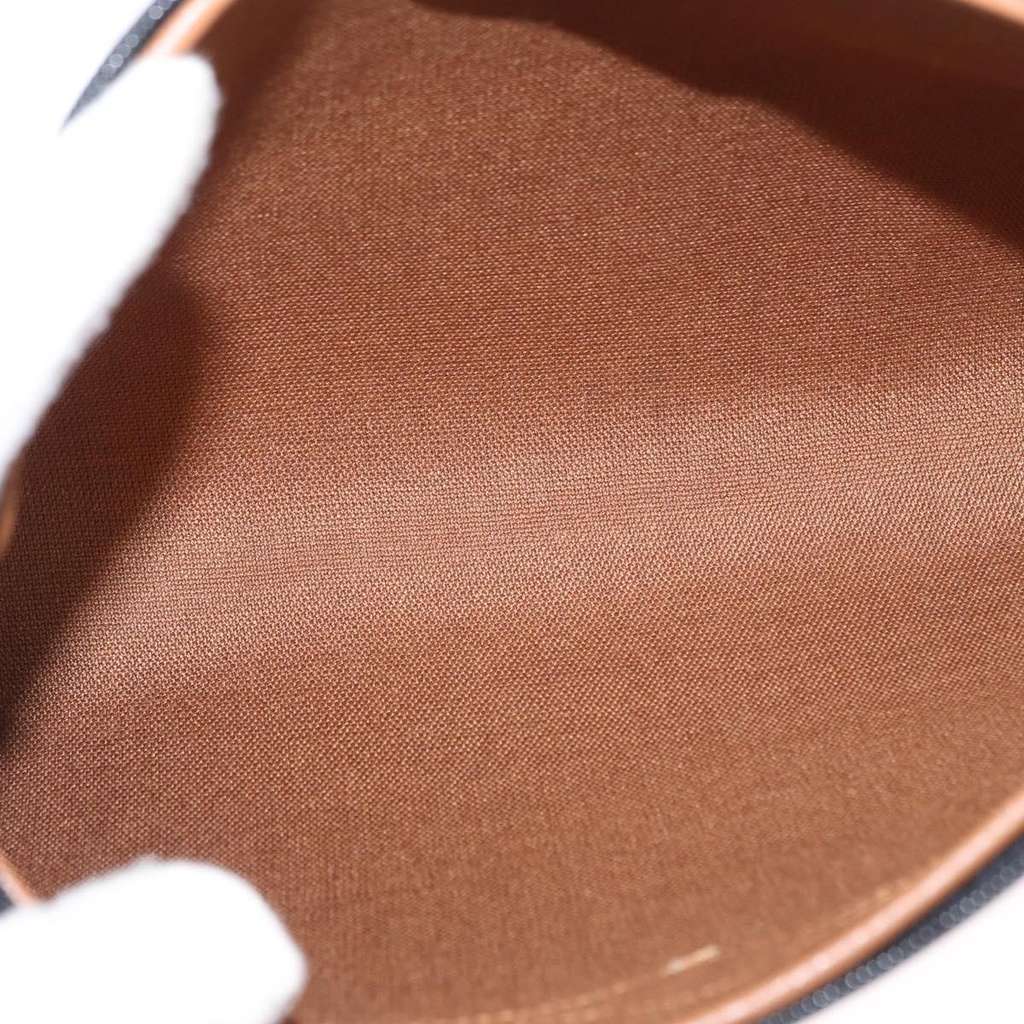 Christian Dior Vintage Honeycomb Zip Pouch Black Good condition - Box View