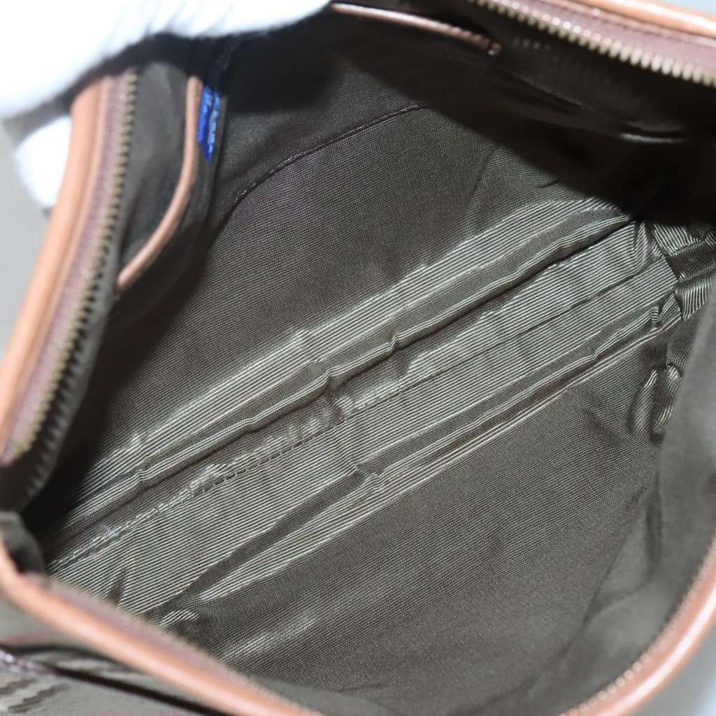 Burberry Nova check Shoulder bag Beige Canvas Good condition - Box View