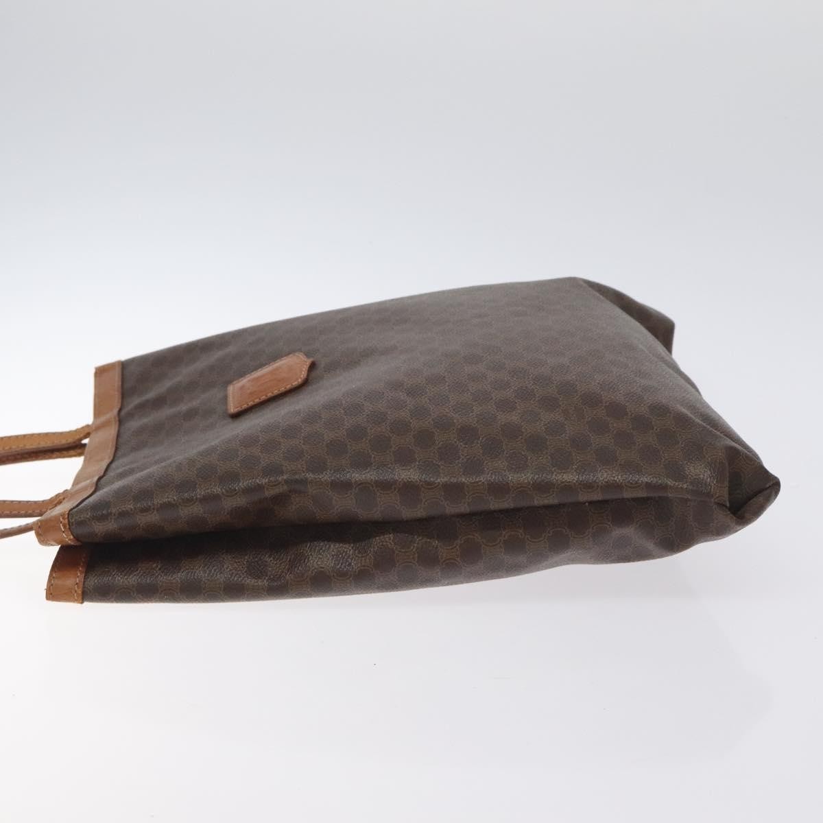 Celine Vintage Macadam Tote bag Brown Canvas Good condition - Model View