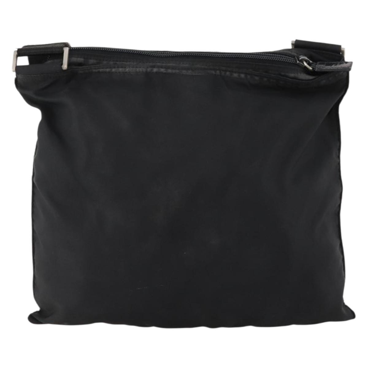 Prada Flat Messenger Bag Black Fair condition - Back View