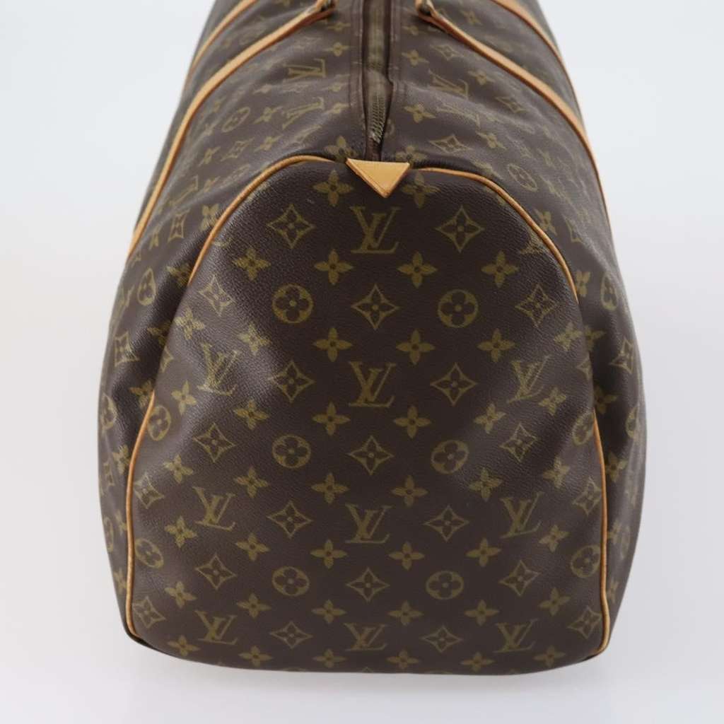 Louis Vuitton Keepall Bag Brown Canvas Good condition - Model View