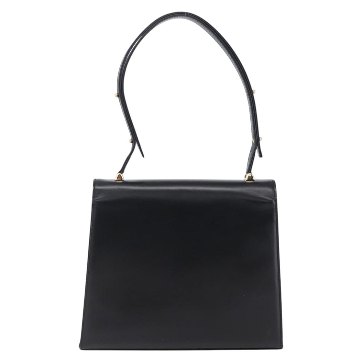 Louis Vuitton Opera Line Spartan Bag Black Leather Good condition - Back View