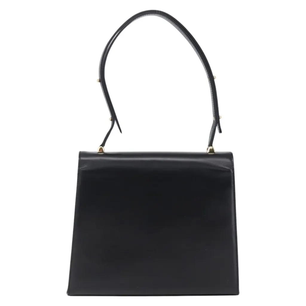 Louis Vuitton Opera Line Spartan Bag Black Leather Good - Back View