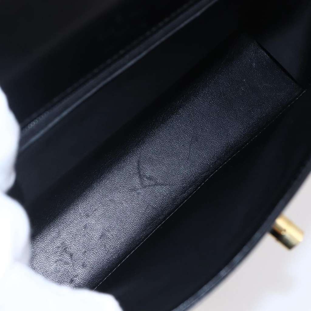 Louis Vuitton Opera Line Spartan Bag Black Leather Good condition - Box View