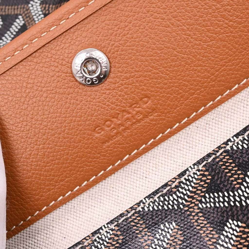 Goyard Saint Louis Tote Black Canvas Good condition - Box View