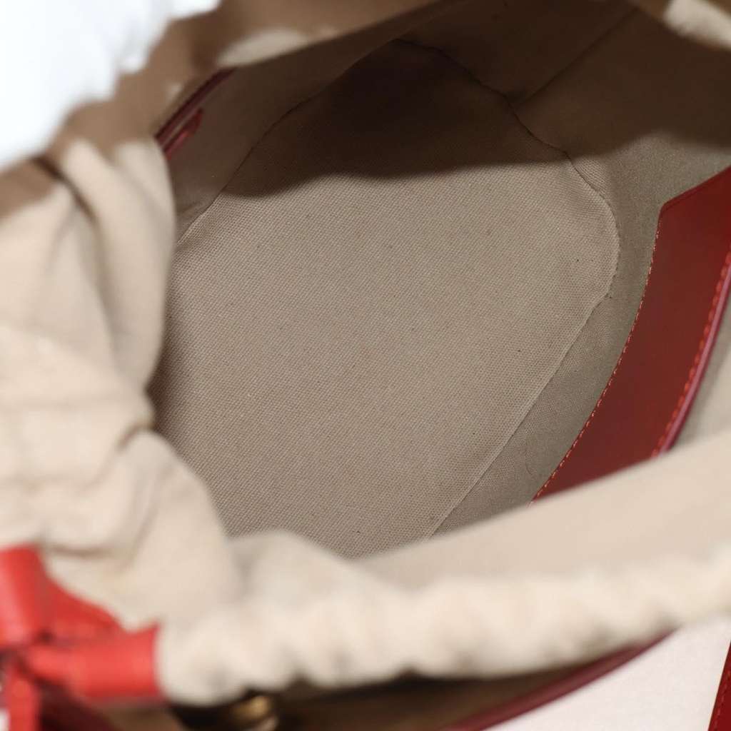 Chloe Roy Bucket Bag Red Leather Good condition - Box View