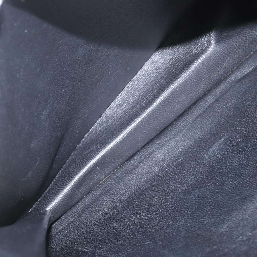 Salvatore Ferragamo Gancini Shoulder Bag Purple Leather Good condition - Box View