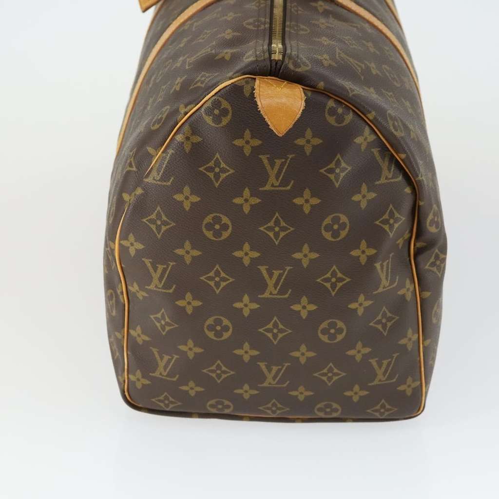 Louis Vuitton Keepall Bag Brown Canvas Fair condition - Inside View