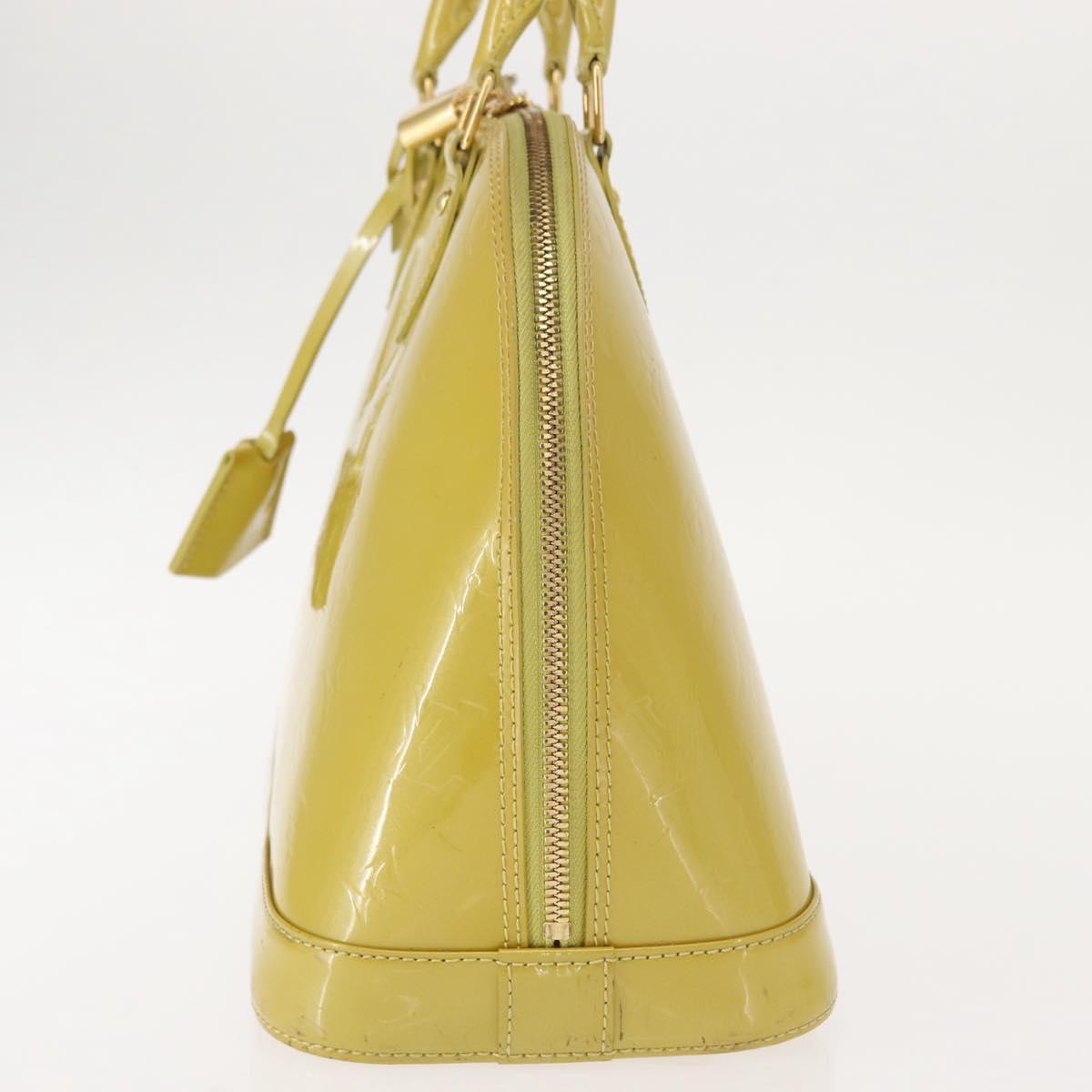 Louis Vuitton Alma Handbag Green Fair condition - Inside View