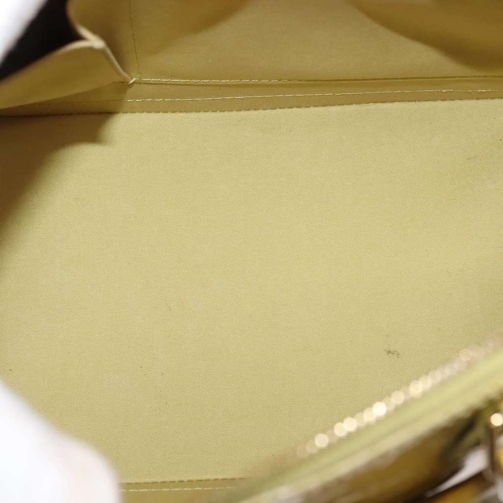 Louis Vuitton Alma Handbag Green Fair condition - Box View